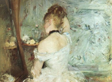 Eine Frau bei ihrer Toilette Berthe Morisot Ölgemälde